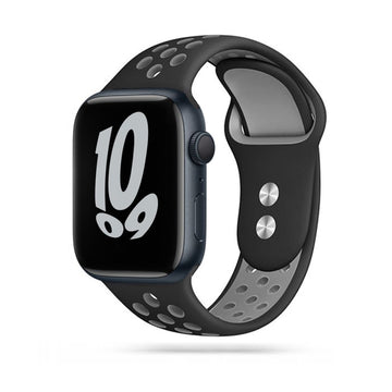 TECH-PROTECT REPLACMENT BAND SOFTBAND FOR APPLE WATCH 4 / 5 / 6 / 7 / SE (42 / 44 / 45 MM) blackgrey