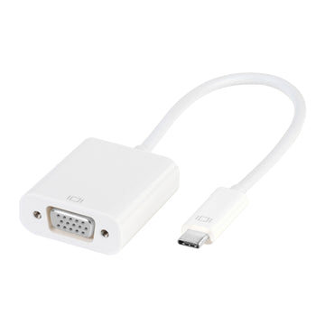 VIVANCO ADAPTER CABLE 0.15m TYPE C TO VGA