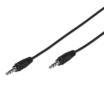 VIVANCO CABLE 3.5mm JACK TO 3.5mm JACK 1m black