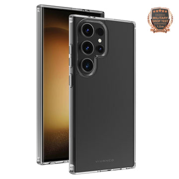 VIVANCO SAFE & STEADY CASE SAMSUNG S24 ULTRA transparent backcover