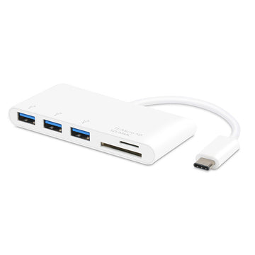 VIVANCO USB TYPE C ADAPTER CARD READER / HUB 3 PORTS