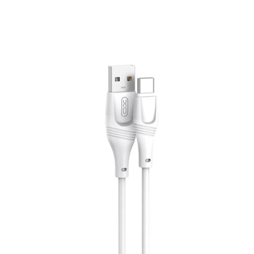 XO USB TO TYPE C NB238 DATA CABLE 1m 2.4A white