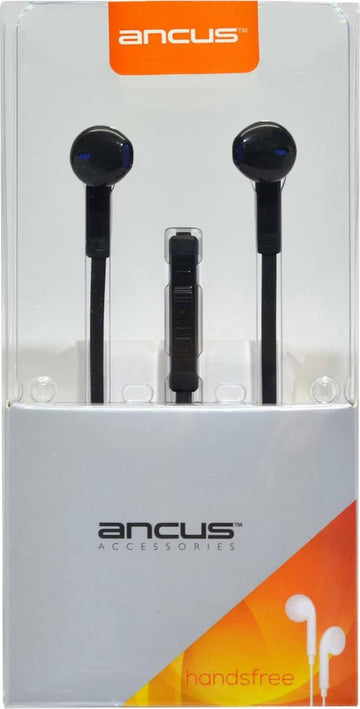 Ancus Viker 3.5 Stereo In-ear Handsfree με Βύσμα 3.5mm Μαύρο.