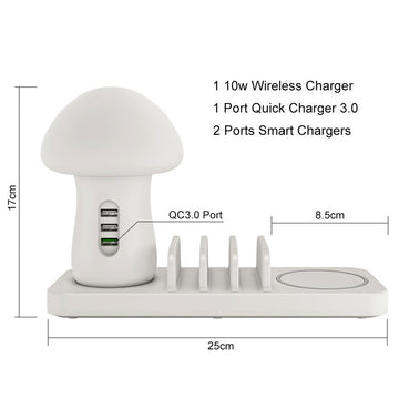 Φορτιστής Χωρίς Καλώδιο 40W (3 In 1)