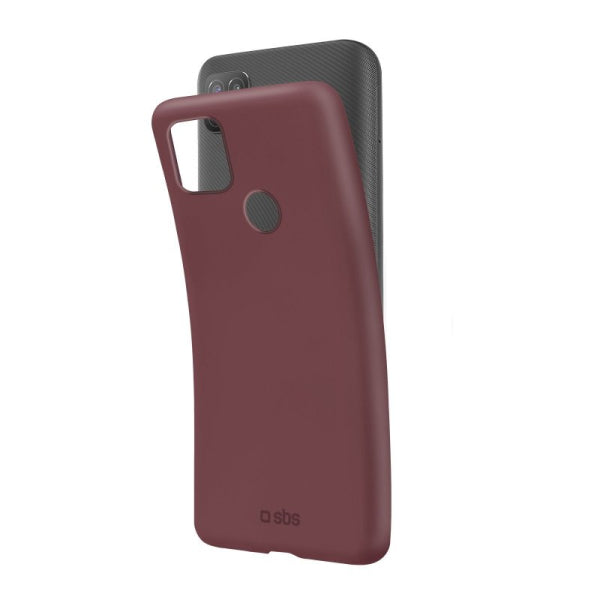 SBS SENSITY SOFT Back Cover Μπορντό (Redmi 9C)