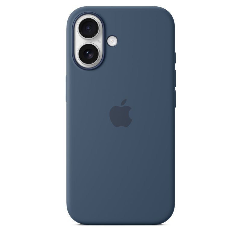 Apple Silicone Case with MagSafe Back Cover Σιλικόνης Denim (iPhone 16)