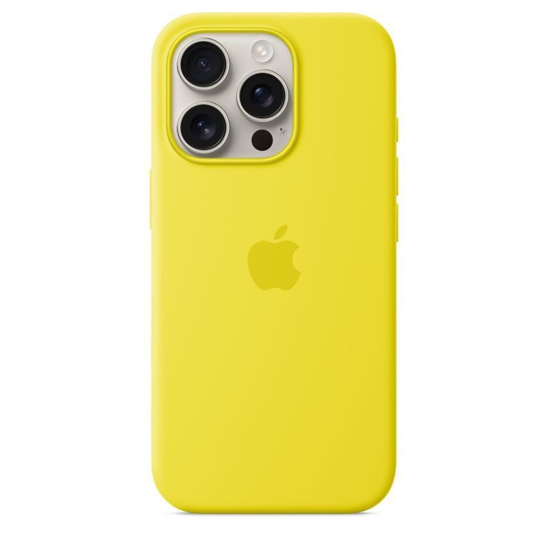 Apple Silicone Case with MagSafe Back Cover Σιλικόνης Star Fruit (iPhone 16 Pro)