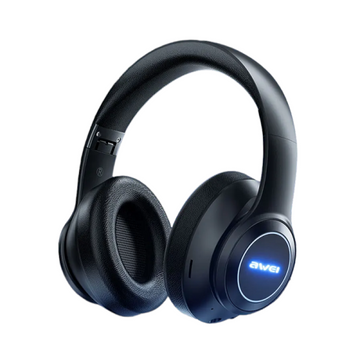 Awei A200BL Ασύρματα Bluetooth Over Ear Ακουστικά με Ραδιόφωνο με 7 ώρες Λειτουργίας Μαύρα