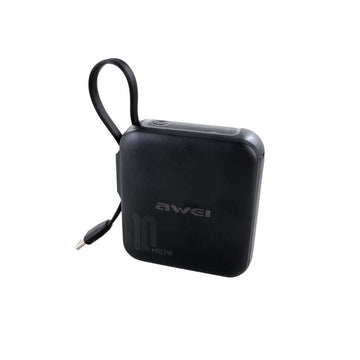 Awei P86K Power Bank 10000mAh 22.5W με Θύρα USB-C Black