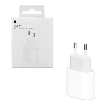 Apple Φορτιστής Χωρίς Καλώδιο με Θύρα USB-C 20W Λευκός (Power Adapter)