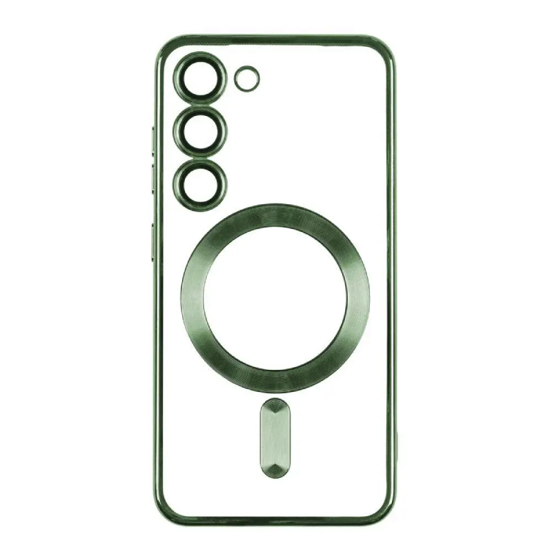 Magsafe Clear Soft Cover Case Samsung S21 Green