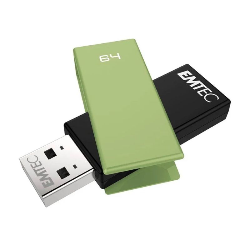 Emtec C352 Brick 64GB USB 2.0 Stick Πράσινο