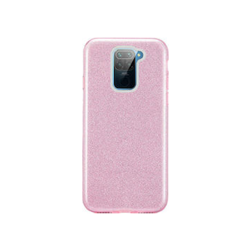 Θήκη Σιλικόνης  Obastyle  Redmi Note 9 Pink Gliter