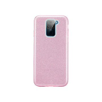 Θήκη Σιλικόνης  Obastyle  Redmi Note 9 Pink Gliter