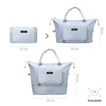 SBS Case Me Foldable And Expandable Waterproof Bag Azure