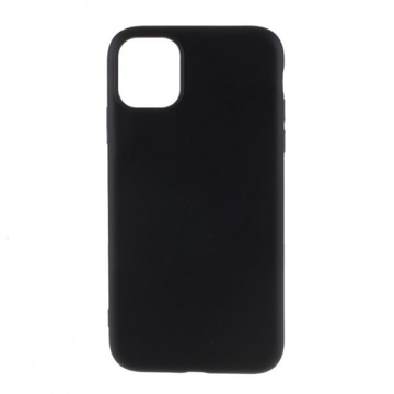 Senso Soft Touch Back Cover Μαύρο (iPhone 11)