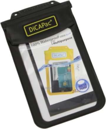 DICAPAC WP-565 SMALL WATERPROOF PROTECTIVE CASE FOR PERSONAL ITEMS, ACCESSORIES, BATTERIES, MEMORY CARDS, ETC.