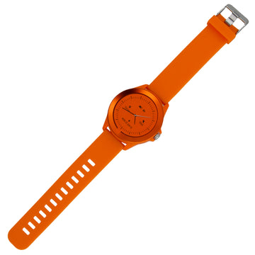 Forever Colorum CW-300 43mm Smartwatch με Παλμογράφο (Πορτοκαλί)