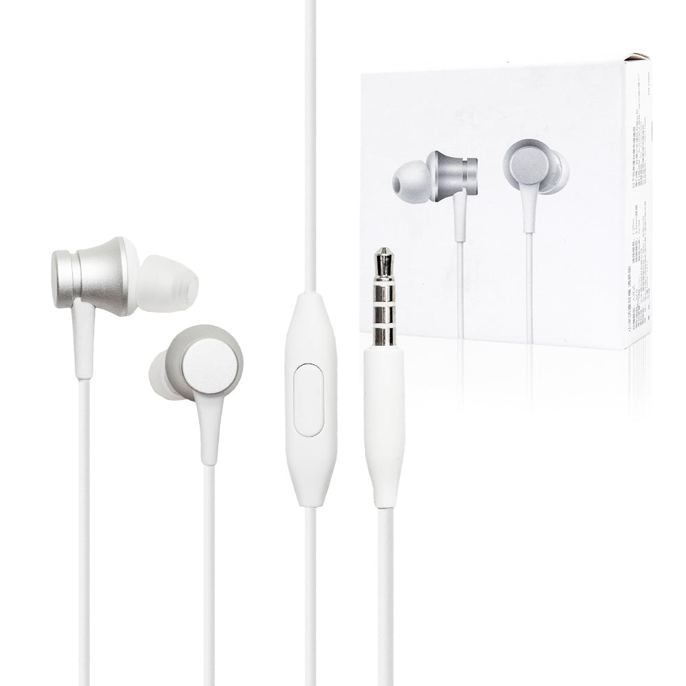 Handsfree Xiaomi Mi Basic In Ear Silver (ZBW4355TY)