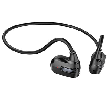 Hoco ES63 Open Ear Bluetooth Handsfree Ακουστικά με Αντοχή στον Ιδρώτα Μαύρα
