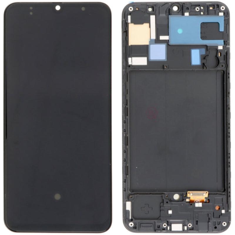 Οθόνη LCD SAMSUNG SM-A505F A50 GH82-19204A TFT WITH FRAME HIGH QUALITY