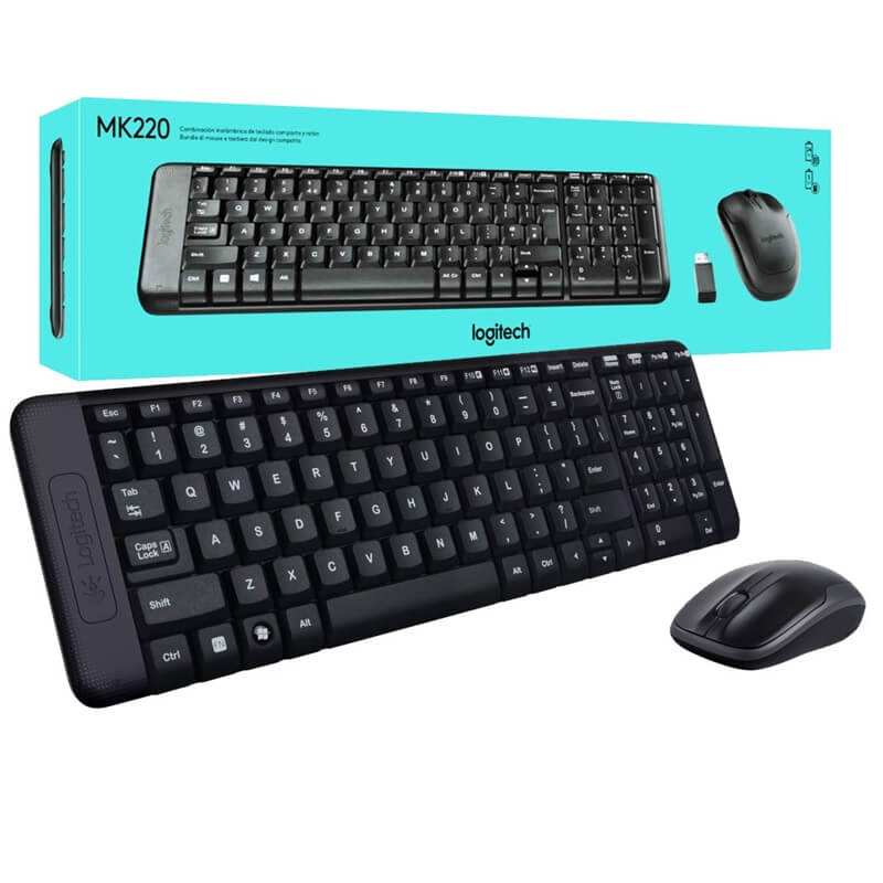 Logitech Wireless Keyboard & Mouse MK220