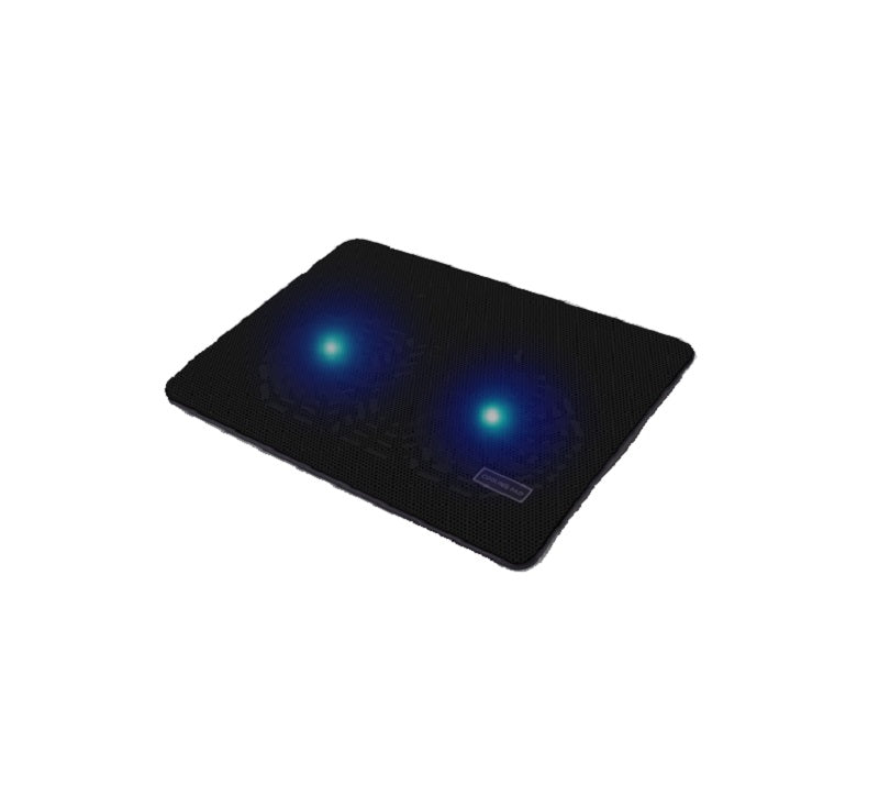 N139 Cooling Pad για Laptop έως 15.7" με 2 Ανεμιστήρες και Φωτισμό