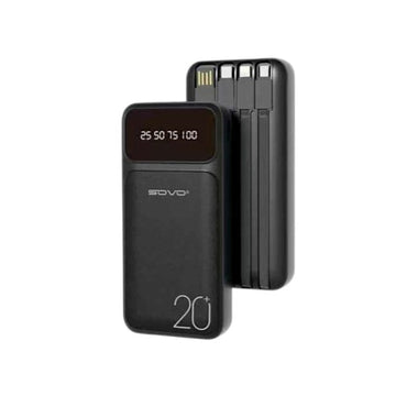 Powerbank 4in1  Fast Charge  20.000mah X06 693989 Black
