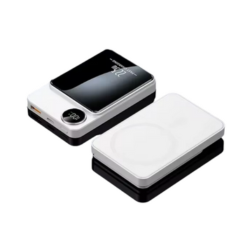 S111 MagSafe Power Bank 10000mAh 22,5W με Θύρα USB-A και Θύρα USB-C Λευκό