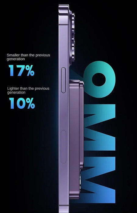 S111 MagSafe Power Bank 10000mAh 22,5W με Θύρα USB-A και Θύρα USB-C Μωβ