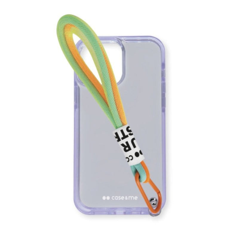 SBS Fluo Urban Street Back Cover Σιλικόνης με Λουράκι Μωβ (iPhone 11)