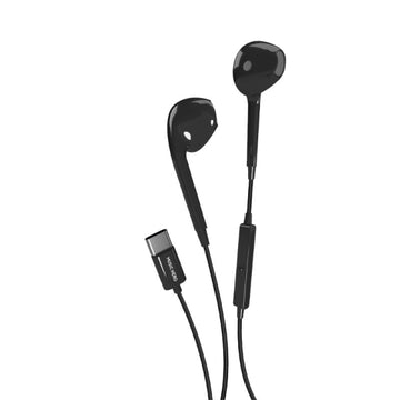 SBS Music Hero In-ear Handsfree Ακουστικά με Βύσμα USB-C Μαύρο