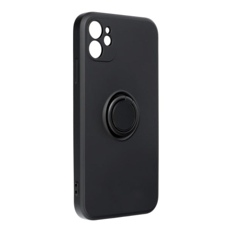 Senso Ring Back Cover Σιλικόνης Μαύρο (iPhone 11)