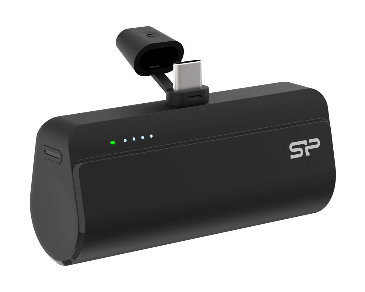 Silicon Power QD50 Power Bank 5000mAh 20W με Θύρα USB-C Power Delivery Μαύρο