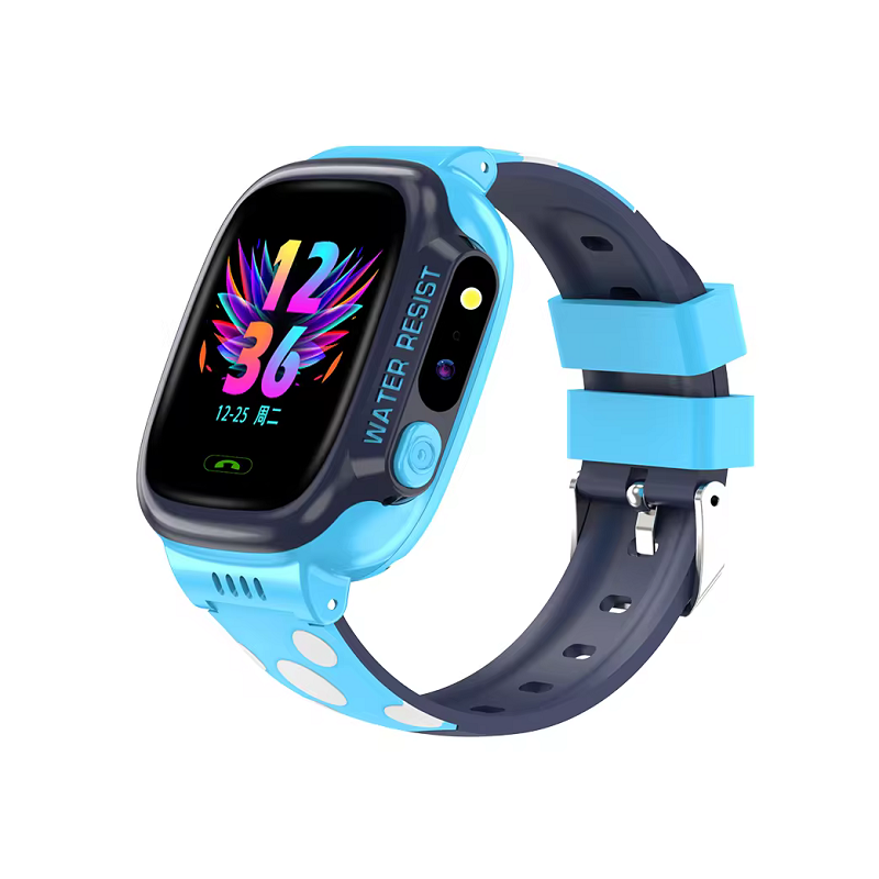 Παιδικό Smartwatch με GPS και Καουτσούκ/Πλαστικό Λουράκι Μπλε