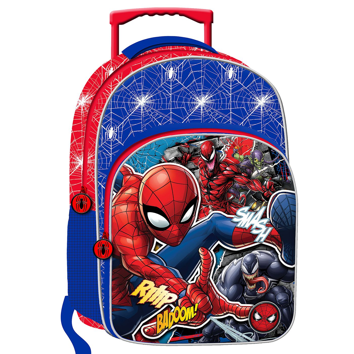 Τσάντα Τρόλευ Δημοτικού Spiderman 43x31x18cm