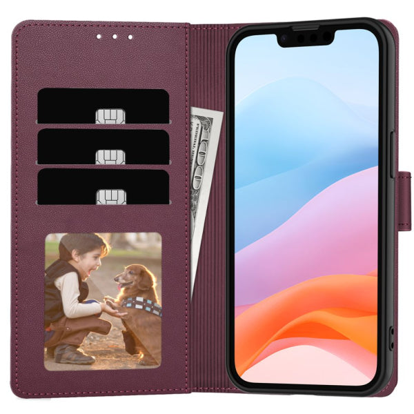 Tech-Protect Wallet Δερματίνης Μπορντό (iPhone 16e)