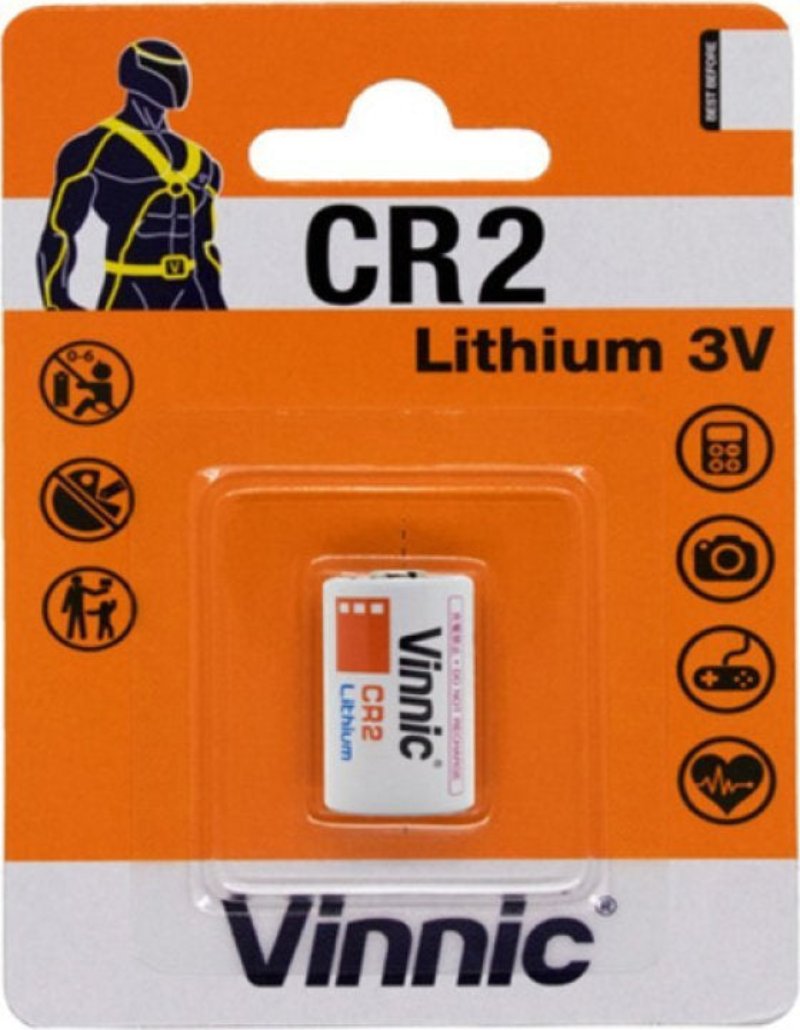 Vinnic Μπαταρία Λιθίου CR2 3V 1τμχ