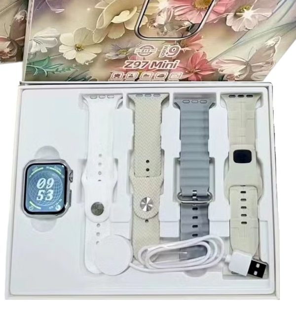 Z97 Mini 38mm Smartwatch με Παλμογράφο (Γκρι)