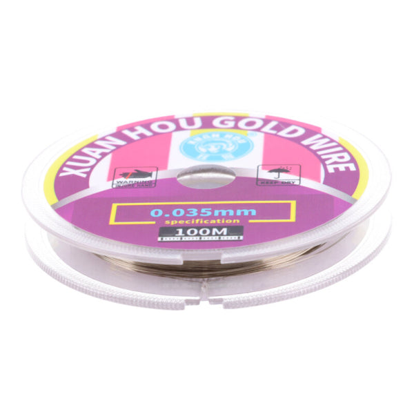 ΑΓΩΓΟΣ ΚΟΛΛΗΣΗΣ ΓΙΑ ΕΠΙΣΚΕΥΗ IC-PCB-FLEX 0,035mm Gold - 100m