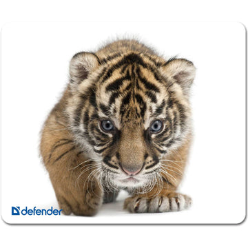 DEFENDER MOUSEPAD SILK 230X190X1.6mm (TIGER)