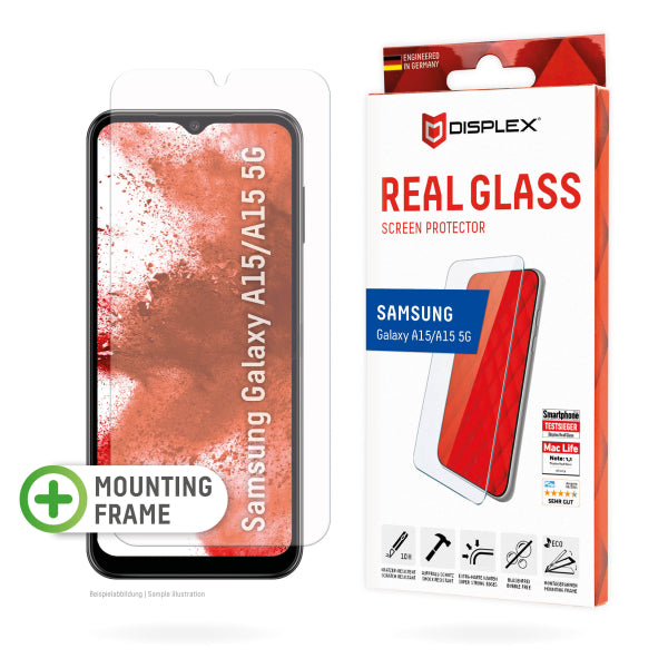 DISPLEX REAL GLASS 2D SAMSUNG A15 5G / A15 4G