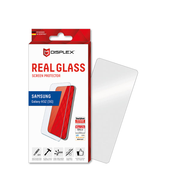 DISPLEX REAL GLASS 2D SAMSUNG A52/A52 5G/A52s 5G/A53 5G with frame