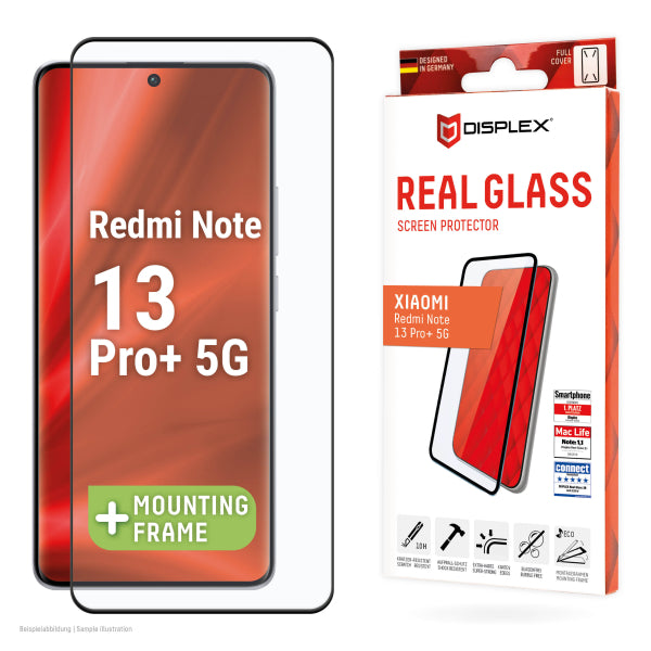 DISPLEX REAL GLASS 3D FULL GLUE XIAOMI REDMI NOTE 13 PRO PLUS 5G