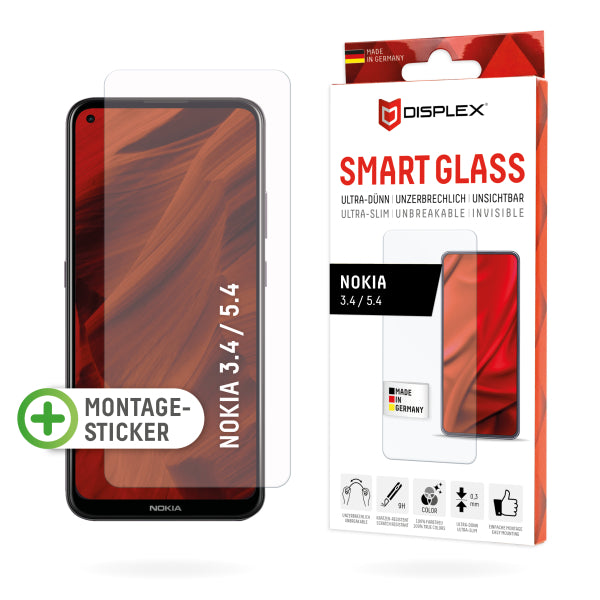 DISPLEX SMART GLASS 2D EASY-ON NOKIA 3.4 / 5.4