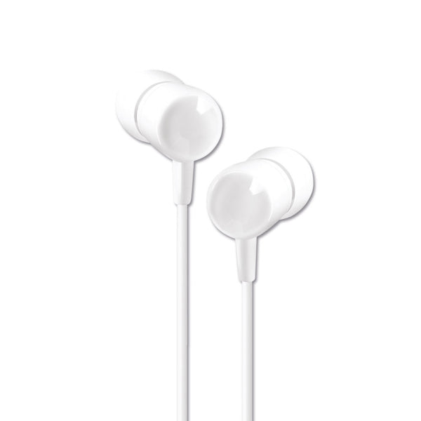 FONEX HANDSFREE EARPHONE with MIC 3.5mm white