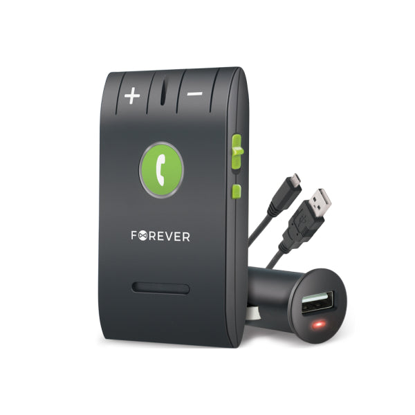 FOREVER BK-300 BLUETOOTH CARKIT + CHARGER black