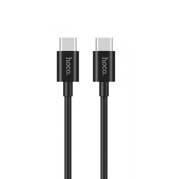 HOCO TYPE C TO TYPE C DATA CABLE 1m 3A SPEED X23 black