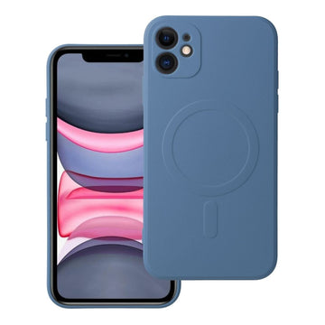 iS TPU SILICONE MAG IPHONE 11 blue backcover