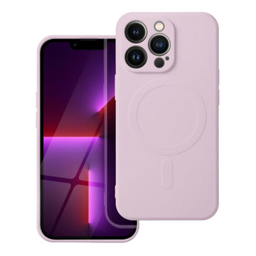 iS TPU SILICONE MAG IPHONE 13 PRO MAX pink backcover